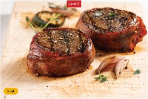 Bacon-Wrapped Butcher's Cut Top Sirloins