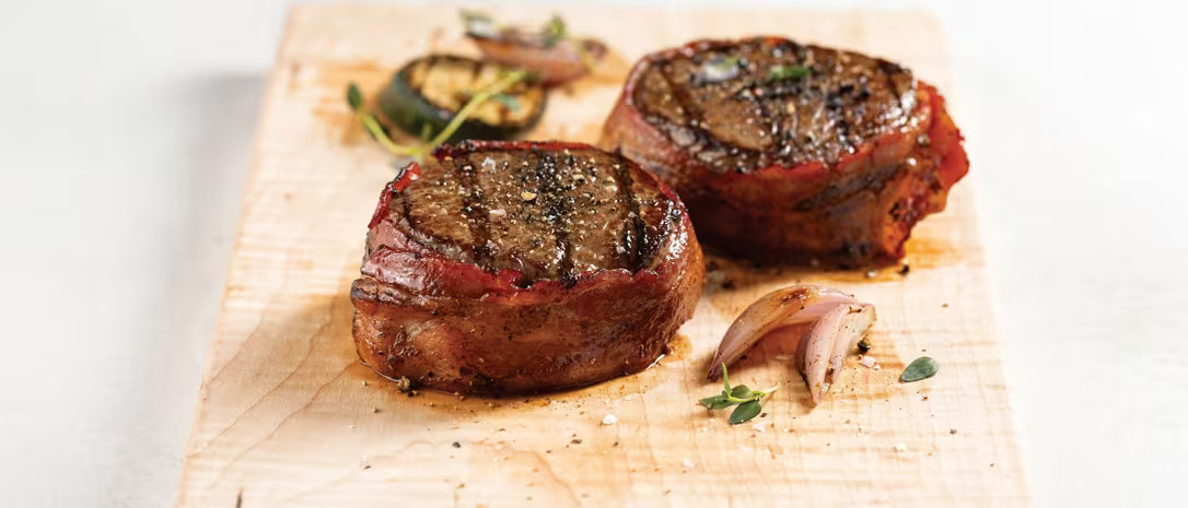 Bacon-Wrapped Butcher's Cut Top Sirloins